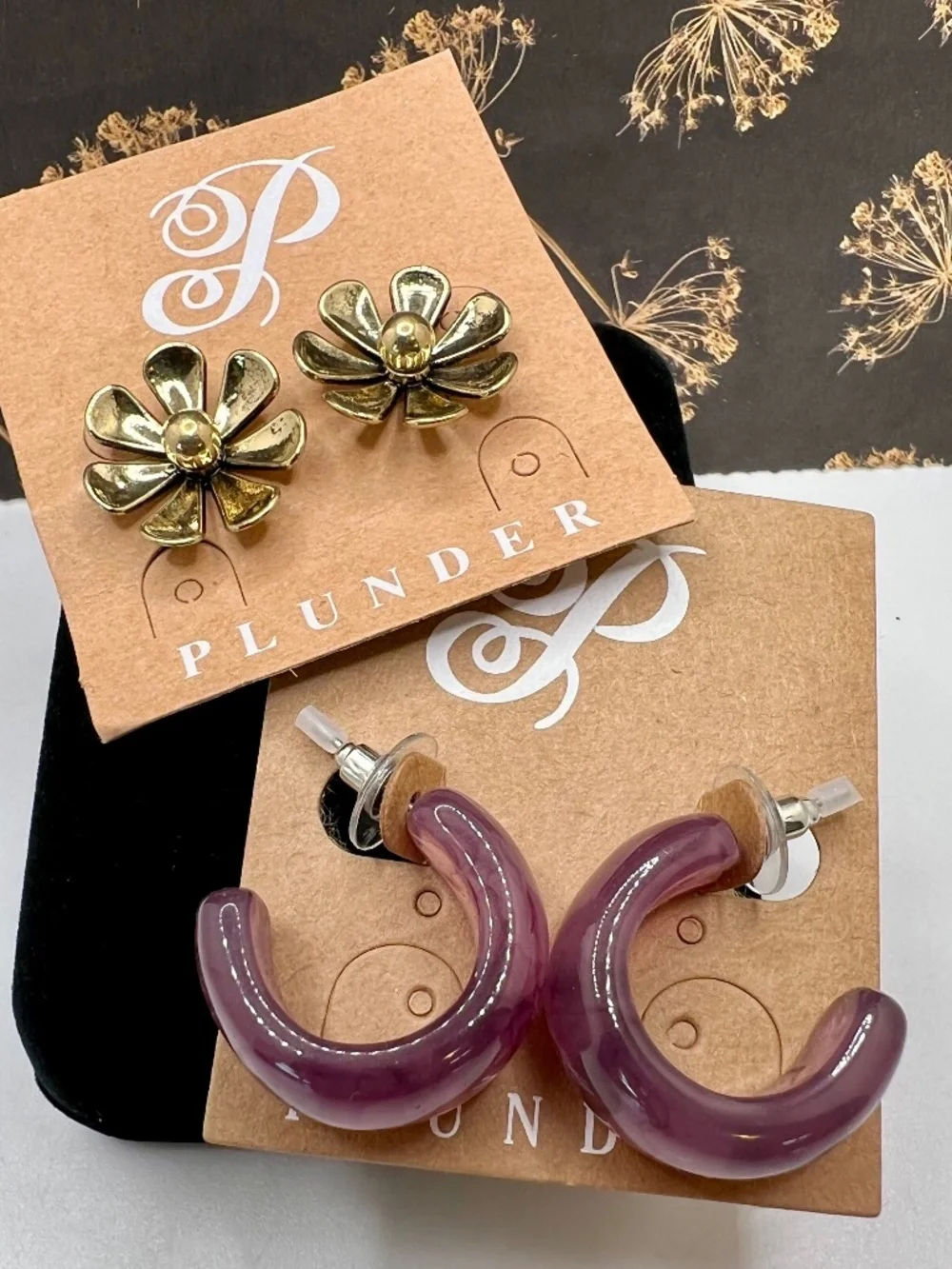 Plunder Pierced Earrings - Two Pack